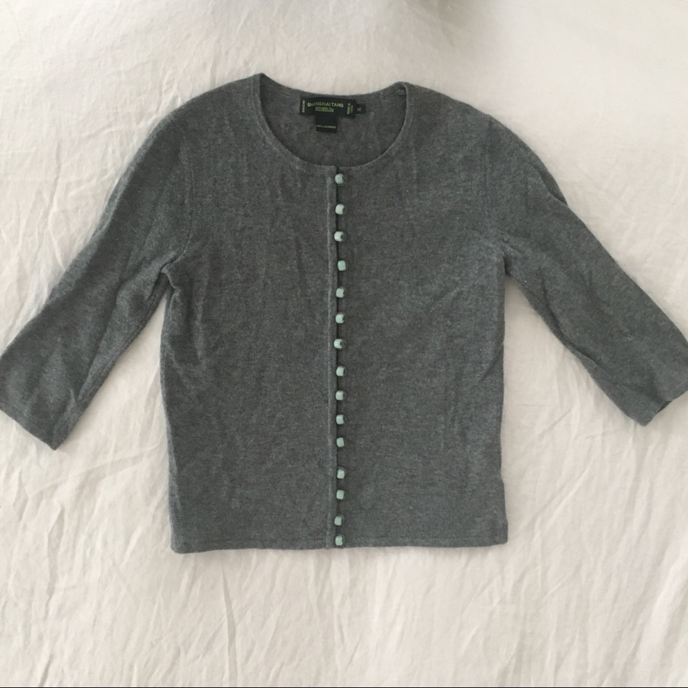Cashmere Shanghai Tang cardigan